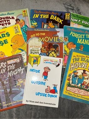 Lot Of 9 Berenstain Bears Children’s Books By Stan & Jan Berenstain